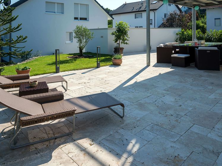 Travertinplatten Medium kaufen| stonenaturelle